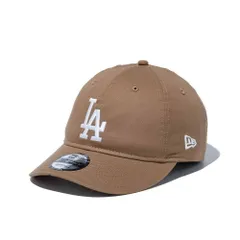 ニューエラ NEW ERA 帽子 CAP 9THIRTY 930 ナインサーティ メンズ レディース 無字 ミニロゴ ロゴ ヤンキース ドジャース 6パネル サイズ調整可能 アジャスター L/XL[60～64cm] ドジャース-カーキホワイト