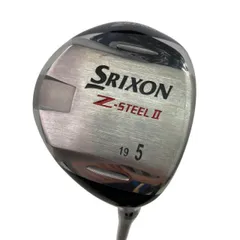 【中古】 ダンロップ SRIXON Z STEEL II 5W フェアウェイウッド FW SV-3013J T-65 (フレックスS) メンズ 男性用 右利き 右用 Cランク ゴルフクラブ