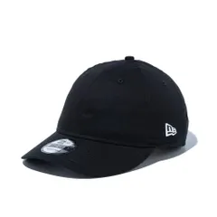 ニューエラ NEW ERA 帽子 CAP 9THIRTY 930 ナインサーティ メンズ レディース 無字 ミニロゴ ロゴ ヤンキース ドジャース 6パネル サイズ調整可能 アジャスター S/M[55～59cm] ブラック-ホワイト