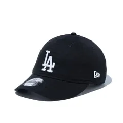 ニューエラ NEW ERA 帽子 CAP 9THIRTY 930 ナインサーティ メンズ レディース 無字 ミニロゴ ロゴ ヤンキース ドジャース 6パネル サイズ調整可能 アジャスター S/M[55～59cm] ドジャース-ブラックホワイト