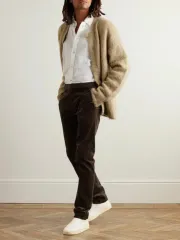 (定価32万円 韓国国内店舗) セオリー Zaine ジェイン コーデュロイパンツ 34 ブラウン