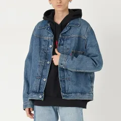 リーバイス Levi`s levis  Gジャン 1st タイプ1 トラッカージャケット TYPE 1 TRACKER JACKET A3174-0000 ブラックデニム デニムジャケット ジージャン メンズ S ミディアムユーズド