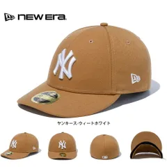 ニューエラ キャップ newera エムエルビー ロープロファイル フィフティナインフィフティ MLB Low Profile 59FIFTY LP 59FIFTY ヤンキースドジャース 帽子 7-1/8[56.8cm] ヤンキース-ウィートホワイト