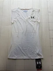 ト2512-②-5470 未使用　アンダーアーマー　Under Armour  ヒートギアコンプレッションシャツ　白　LG