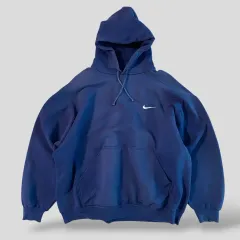 90年代 NIKE スウッシュ ロゴ フード付きTシャツ