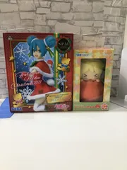 【U2-47】◇ グッスマくじ C賞　リンちゃんレンくんチューリップ貯金箱　レンくんVer. 、スーパープレミアムフィギュア 初音ミク 限定 クリスマス2021　の2点セット