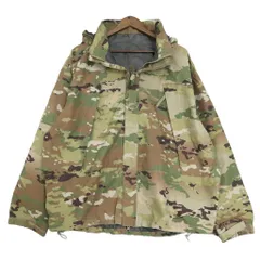米軍実物 U.S.ARMY ECWCS GEN3 level6 ハードシェルジャケット ミリタリー OCP迷彩 マルチカラー(メンズ LARGE相当)中古 古着 A4357