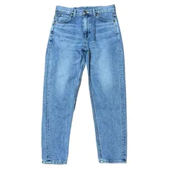 LEE LL1611 ハイウエスト テーパードデニム ライトブルー レディースM リー