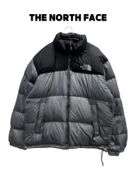 THE NORTH FACE ザノースフェイス 700フィル ヌプシ グース ダウン ジャケット グレー