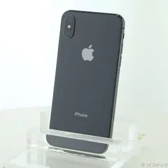 〔中古品〕 iPhoneX 256GB スペースグレイ MQC12J／A SIMフリー【344】