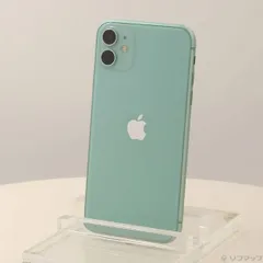 〔中古品〕 iPhone11 64GB グリーン MWLY2J／A SIMフリー【262】