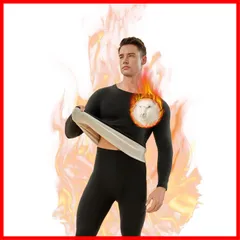 【特価商品】冬用 裏起毛 インナーウェア 保温 防寒 極暖 ズボン下 長袖シャツ 長袖シャツ 上下セット 前開き ヒートテック [防寒肌着・吸湿保温・伸縮性] メンズ あったかインナー [QulbltX]