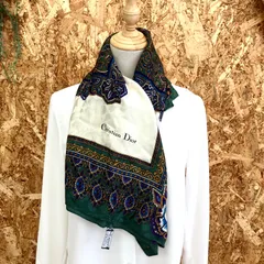 SG4619 Christian Dior クリスチャンデォール 大判 スカーフ
