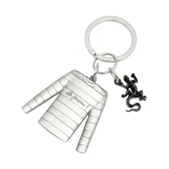 アニエスベー agnes b. キーリング キーホルダー ストライプ ロンT リザード チャーム 新品 未使用のサムネイル