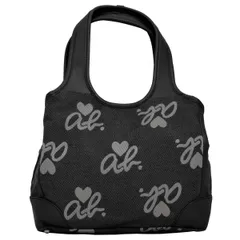 アニエスベー agnes b. アニエスベーボヤージュ agnes b. VOYAGE バッグ トートバッグ 肩掛けバッグ RS02b IKK-09 abハート デニム+ブラック系 新品 未使用