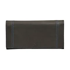 アニエスベー agnes b. アニエスベーボヤージュ agnes b. VOYAGE 長財布 小銭入れつき 二つ折り長財布 RH03 UIZ-12 5 リザード ブラック+ブルー 新品 未使用のサムネイル