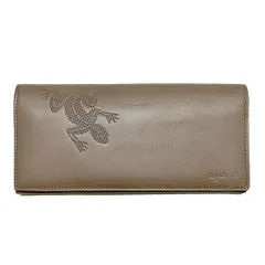 アニエスベー agnes b. アニエスベーオム agnes b. HOMME 財布 長財布 フラップ式財布 かぶせ WH06 NMR-12 GY グレージュ系 新品 未使用のサムネイル