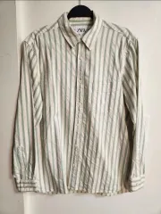 ZARA ザラ ストライプ シャツ Mサイズ 95 100サイズ 程度 状態良し