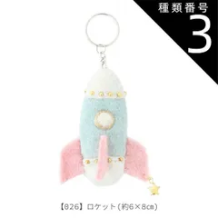 種類3：【083882】026.ロケット/リップクリームホルダー リップホルダー ミニポーチ リップケース ミニボトルホルダー リップポーチ キーホルダー フェルト ウール アニマル かわいい リップクリームケース リップクリームホルダー