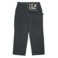 カーハート Carhartt 00s Y2K 2000年代 ネルライナー ダックペインターパンツ B111 BLK ワーク WIP USA ヴィンテージ アメリカ 古着 メンズ ズボン パンツ ブラック 黒 W36 L30【中古】