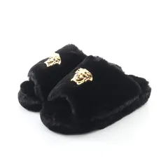 ヴェルサーチ VERSACE サンダル メデューサ ZSL000005ZPL00011 ブラック その他 スリッパ レディース 新品のサムネイル