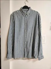 ZARA ザラ ストライプ シャツ M 95 100 サイズ 程度 傷なし 良好