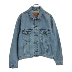 Levi's リーバイス 70503-04 デニムジャケット ユーロ ライトブルー(メンズ L)中古 古着 U8696