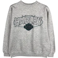 古着 90~00年代 ヘインズ Hanes Harley-Davidson ハーレーダビッドソン アドバタイジング スウェットシャツ トレーナー/eaa604609