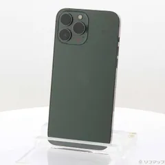 〔中古品〕 iPhone13 Pro Max 1TB アルパイングリーン MNCX3J／A SIMフリー【198】
