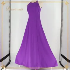 【美品 日本製 フラダンス衣装】パープル Paondor ワンピース ドレス 紫 美品 日本製 フラダンス衣装】パープル Paondor ワンピース ドレス 紫