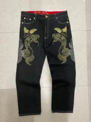 (ヴィンテージ)Crown Holder クラウン ホルダー COBRA(コブラ) ワイド デニム パンツ