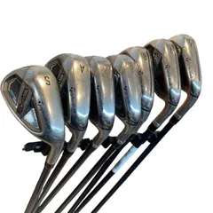 【中古】 テーラーメイド SIM2 MAX・OS  7S アイアンセット IR KBS MAX MT85 JP (フレックスR) メンズ 男性用 右利き 右用 Cランク ゴルフクラブ