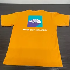 ★THE NORTH FACE ザ・ノース・フェイス Tシャツ 半袖  Sサイズ  オレンジ系