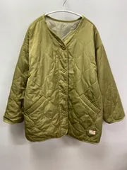 Java ノーカラーキルティングコート オーバーサイズ M