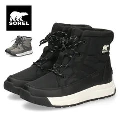 ブーツ レディース 防水 スノーブーツ 滑らない 防滑 雪 雨 アウトドア 撥水 ソレル ウォータープルーフ ウィットニー３ ミッドウォータープルーフ SOREL NL5282