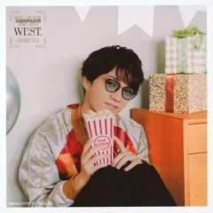 【中古】生写真(STARTO) WEST./神山智洋/サイズ(89×89)/ファミクラストア Ambassador 2024-2025 WEST. ましかくフォト(Home Party) 渋谷限定