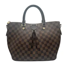 【中古】LOUIS VUITTON ルイ・ヴィトン シエナMM ダミエ・エベヌ  ハンドバッグ ユニセックス N41546