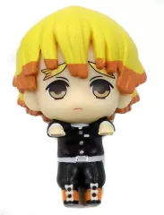 【中古】トレーディングフィギュア 我妻善逸(隊服) 「鬼滅の刃 ちょこっとひっかけフィギュアぷち～善逸がいっぱい～」 ナムコ限定