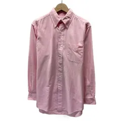Brooks Brothers　プレーンシャツ　長袖　シャツ　トップス　ボタンダウン　胸ポケット　Yシャツ　　古着
