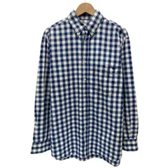 AVIREX　チェックシャツ　長袖　シャツ　トップス　ボタンダウン　胸ポケット　オーバーサイズ　アメカジ　古着