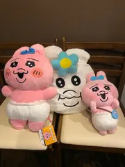 【美品】おぱんちゅうさぎ　ぬいぐるみセット　3個