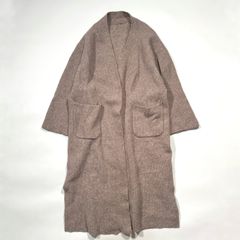 MATERIA マテリア フォックスファー アンゴラ ロングコート 美品✨マテリア ロングコート フォックスファー アンゴラ 38 ブラック