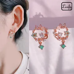 卒業式 入学式 ピアス 蝶々 蝶 バタフライ 花 フラワー 立体 立体的 CZ ダイヤ カラーストーン ピンク 春 ゴージャス ボリューム 華やか 上品 エレガント フォーマル お呼ばれ プレゼント ギフト 卒祝い 新生活 春コーデ 入園式 卒園式 母の日