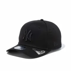 ニューエラ NEW ERA キャップ CAP スナップバック 9FIFTY ストレッチスナップ ベーシック メンズ レディース サイズ調整 野球帽 帽子 S-M ヤンキース-ブラックブラック