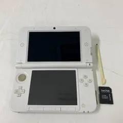 08w14783【動作確認済み】NINTENDO 3DS LL ミントホワイト ニンテンドー 任天堂 ゲームハード タッチペン・SDカード付き 中古品