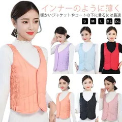 ダウンベスト レディース Uネック ウルトラライト インナーダウンベスト ダウンジャケット 中綿 軽量 薄い 暖かい 防風 保温 防寒 春秋冬 婦人 おしゃれ 細身 スリム インナー ベスト インナー#song2255