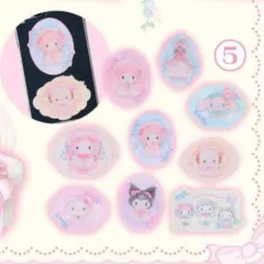 (現物) サンリオ ウェディング 白 フリル シリーズ ステッカー セット