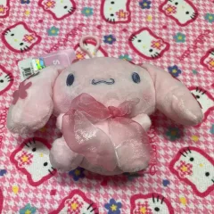サンリオ正規品 シナモロール さくらんぼブラ サン(SAN) ぬいぐるみ キーホルダー