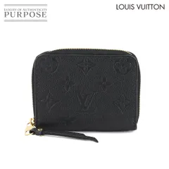 新品同様 ルイ ヴィトン LOUIS VUITTON モノグラム アンプラント ジッピー コインパース コインケース レザー ノワール M60574 90305457