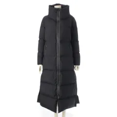 ヘルノ ラミナー サイドスリット ダウンジャケット コート アウター PI091DL-11106-9300 ブラック 40【中古】